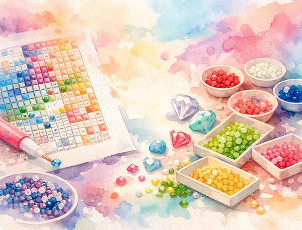 Diamond Painting Canvas Symbols Guide
