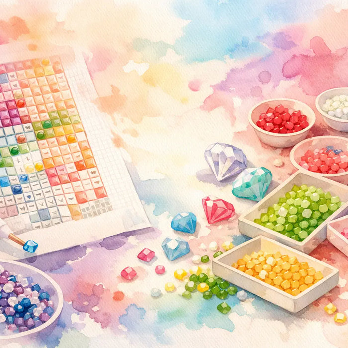 Diamond Painting Canvas Symbols Guide