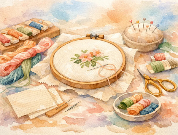 Beginner Cross Stitch Kit Supplies Explained
