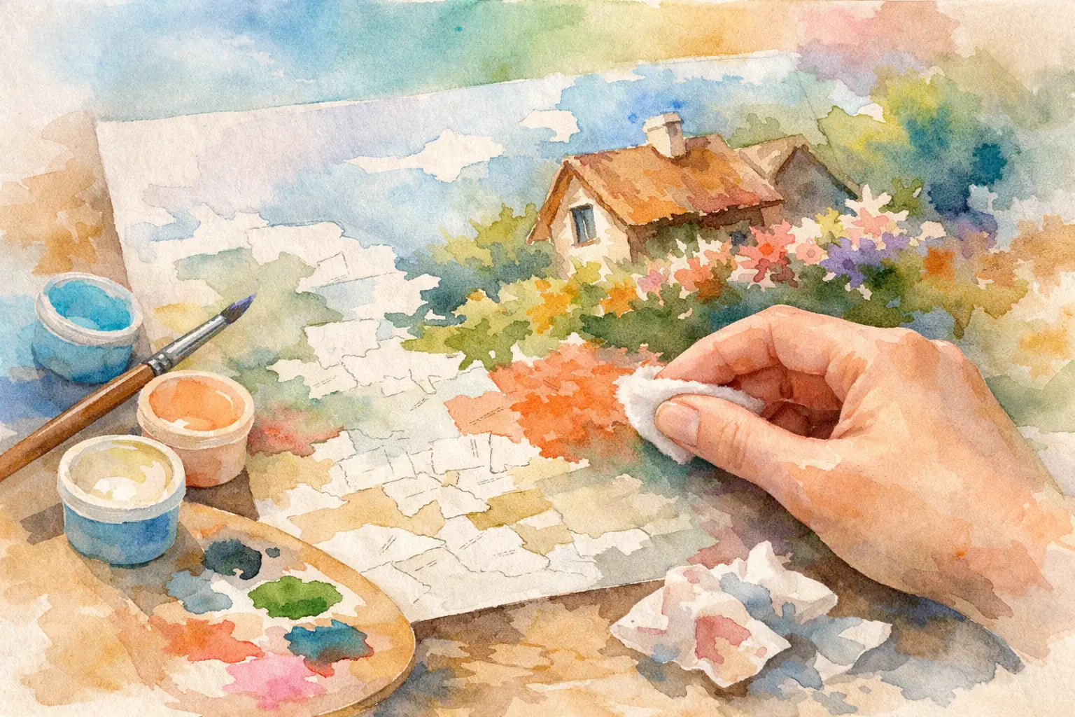 How to Correct Paint by Numbers Mistakes
