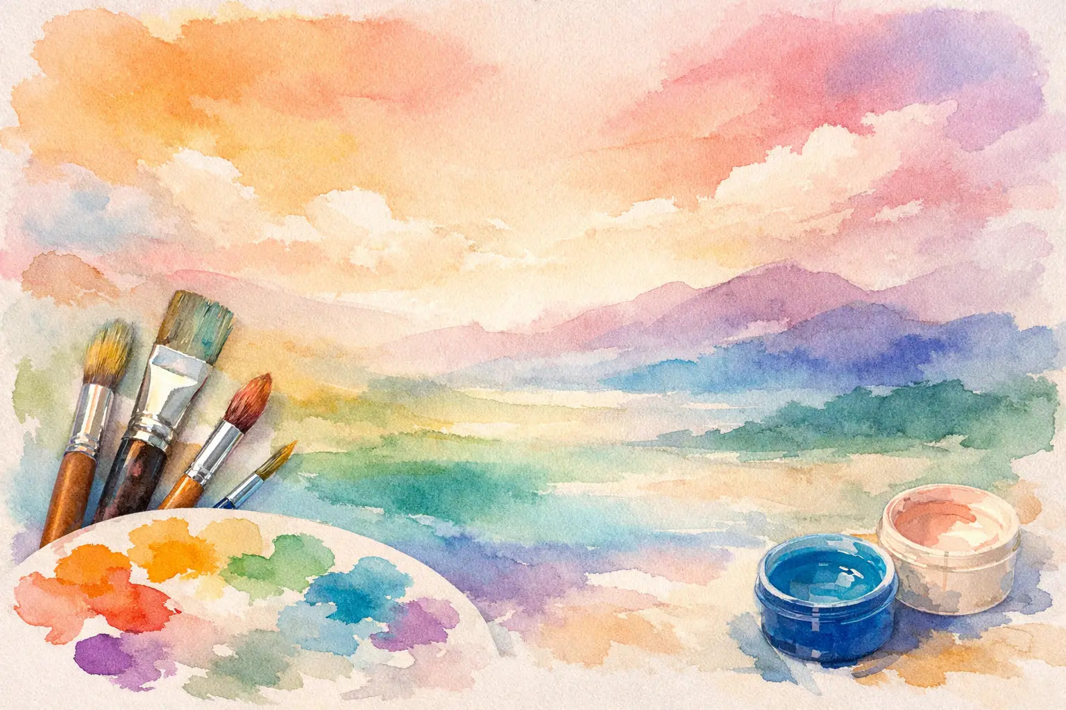 How to Blend Acrylic Paint by Numbers