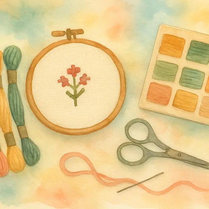 A Calm, Simple System for Cross Stitch Supplies
