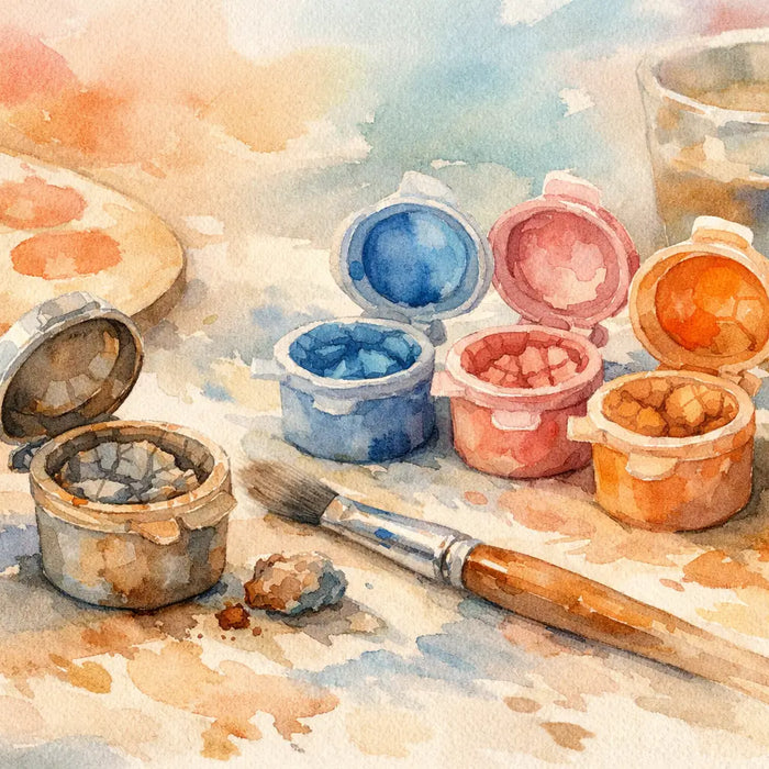 How to Fix Dried Paint by Numbers Pots