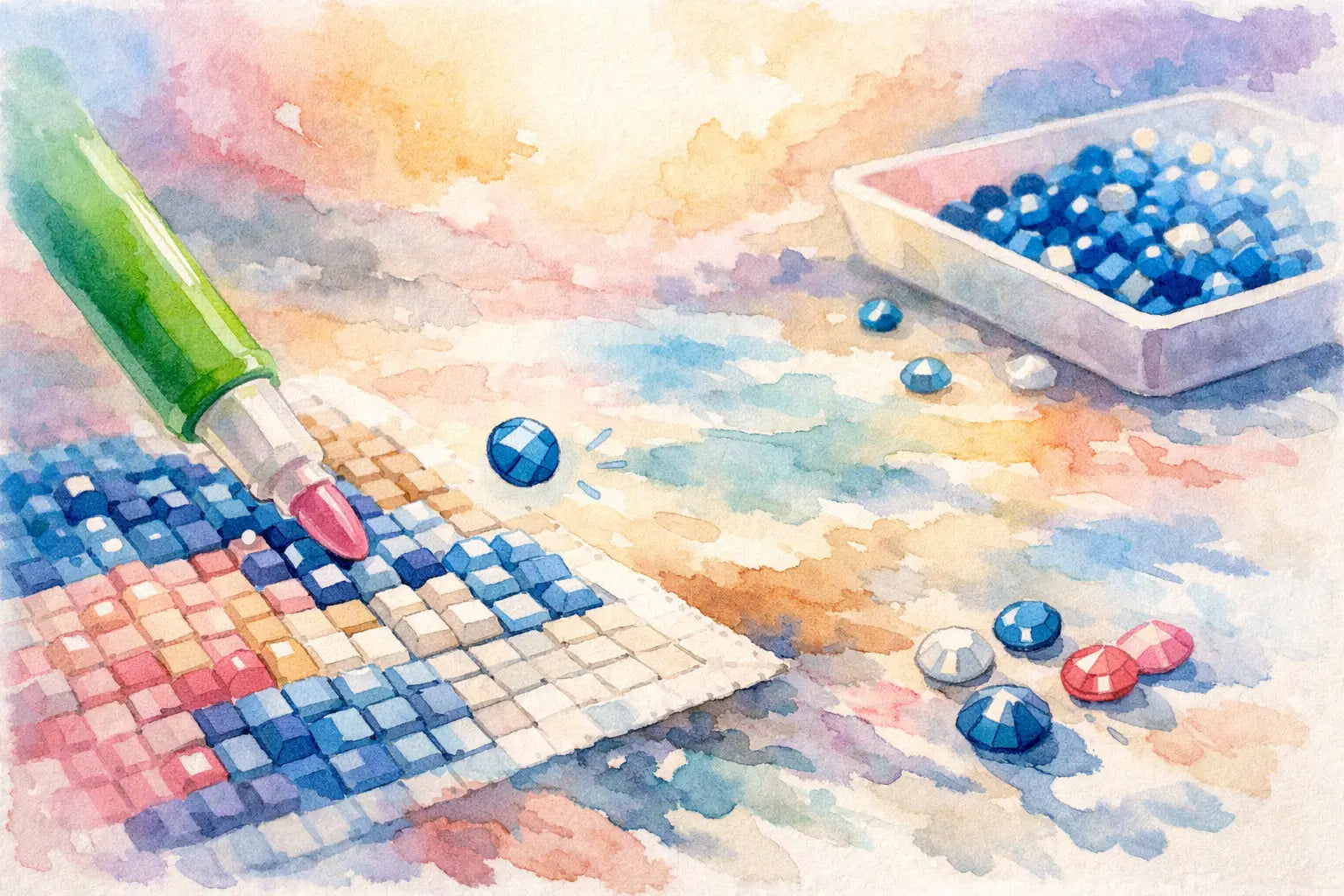Why Diamond Painting Drills Keep Popping Off
