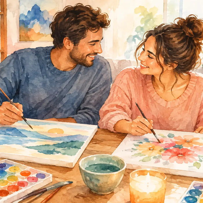 DIY Art Kits for Couples Night That Feel Easy