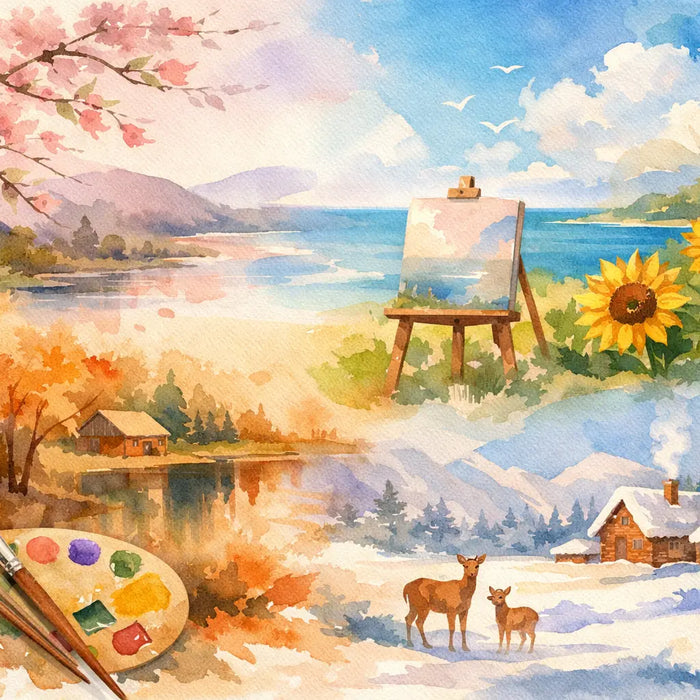 How to Choose Seasonal Paint by Numbers Kits