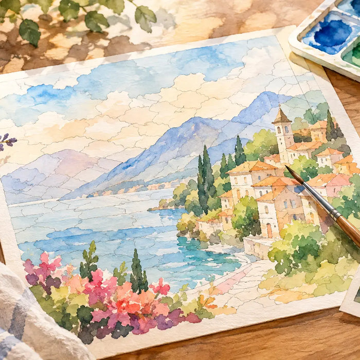 Paint by Numbers Without Paint Numbers Showing