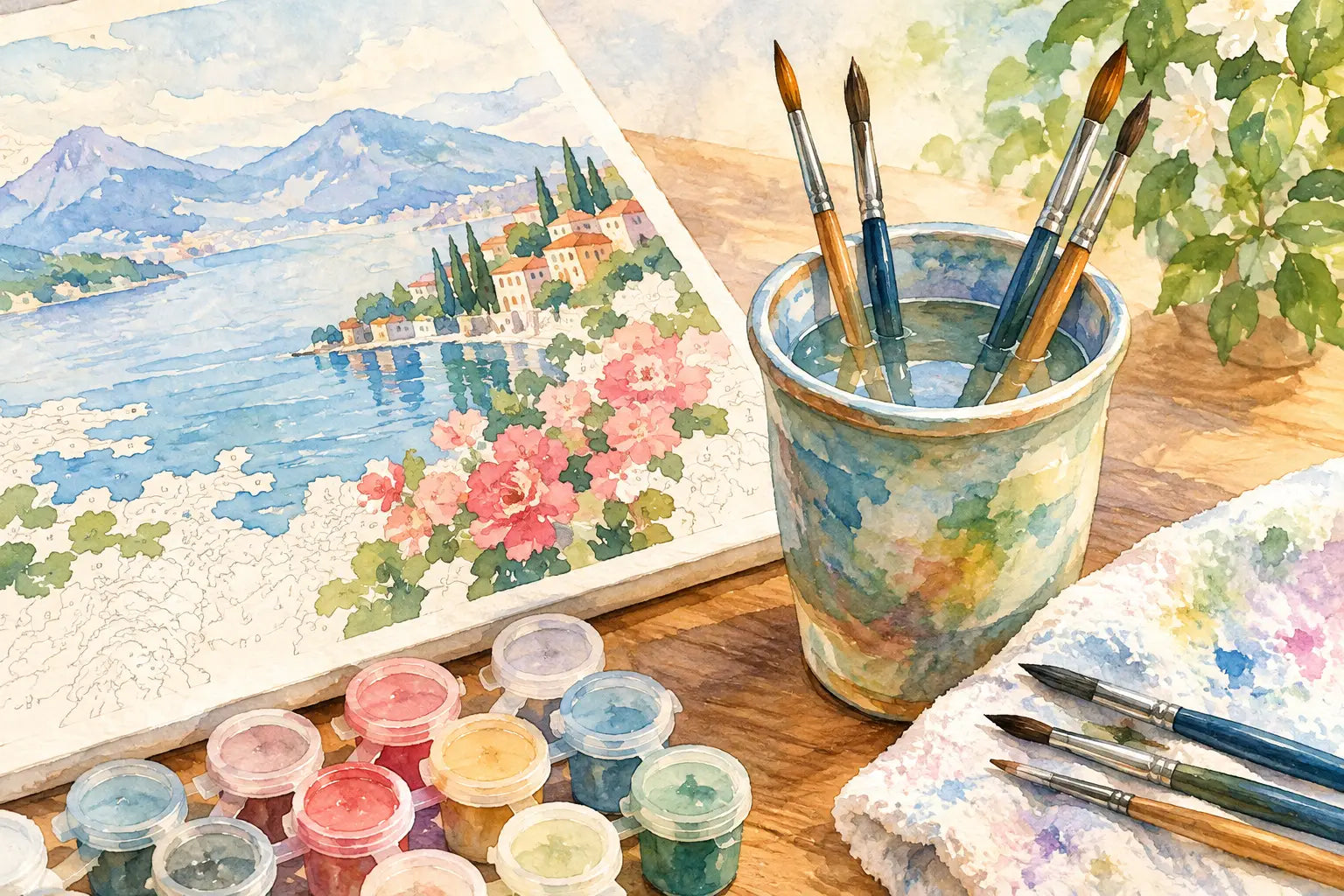 Paint by Numbers Brush Care Guide for Better Results