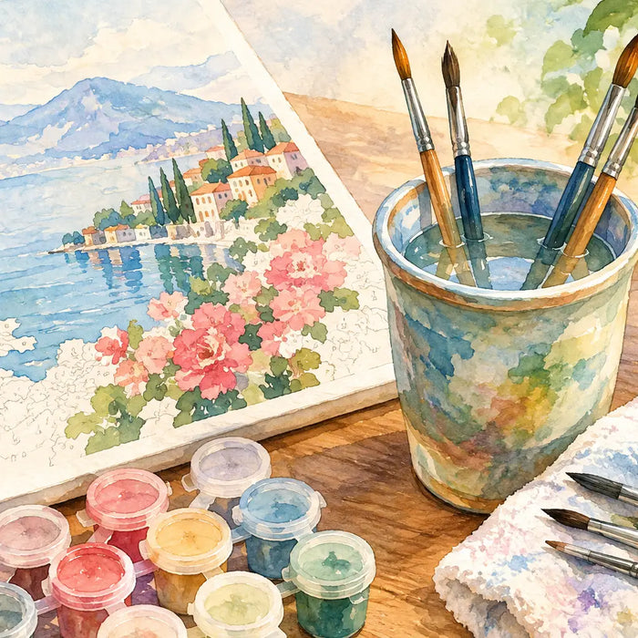 Paint by Numbers Brush Care Guide for Better Results