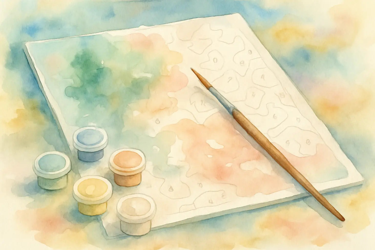 Choosing Paint by Numbers as a Beginner