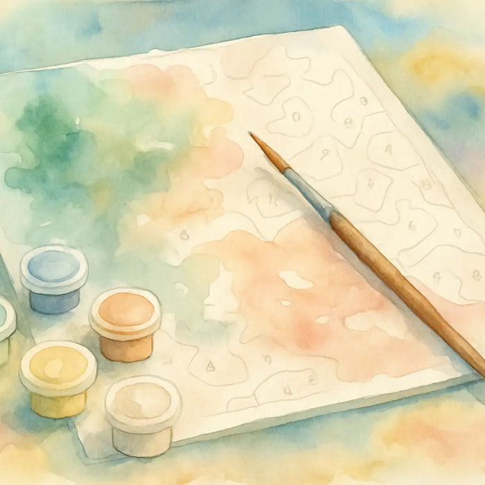 Choosing Paint by Numbers as a Beginner
