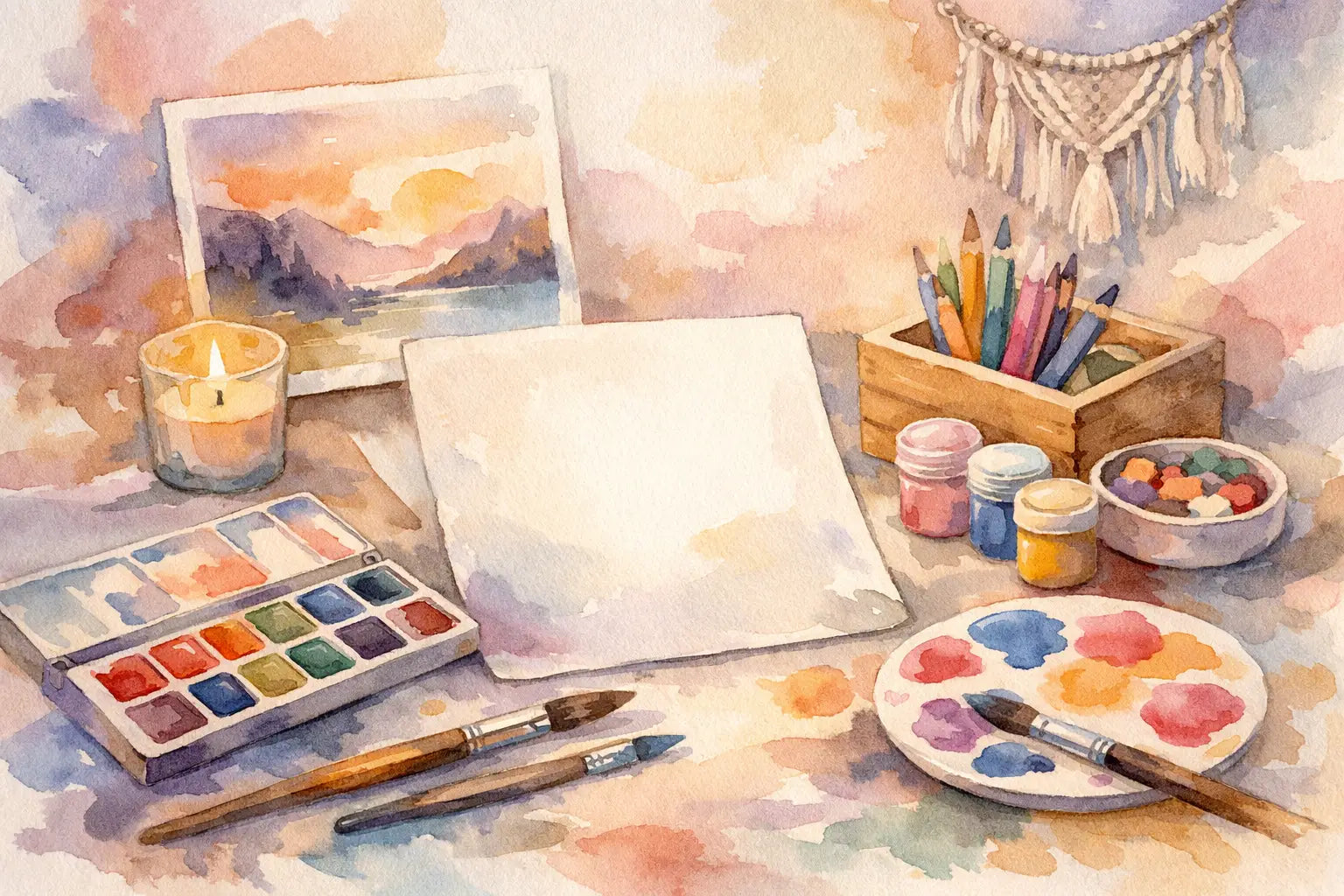 Easy DIY Art Kits for College Students That Unwind
