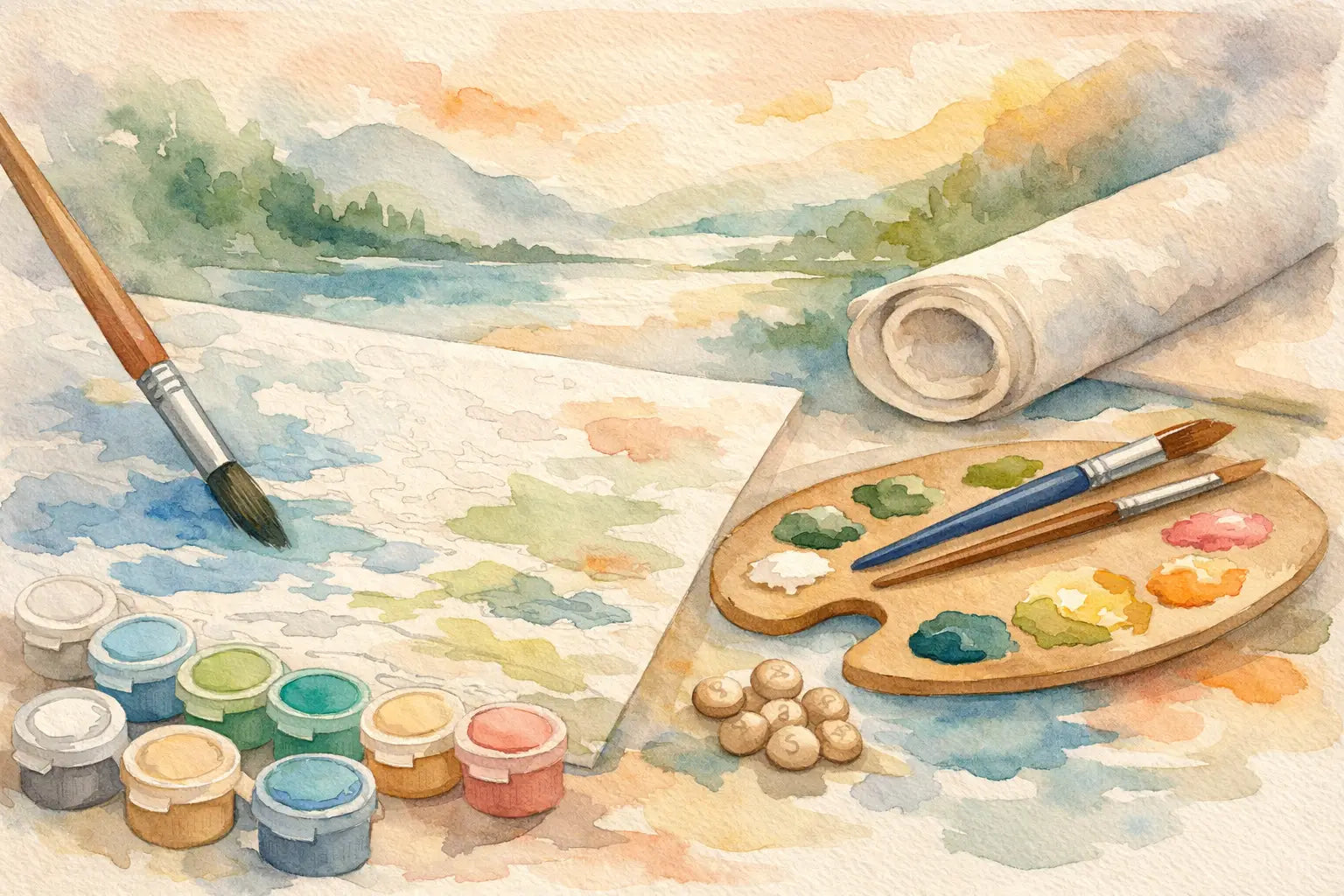 What Is Included in a Paint by Numbers Kit?