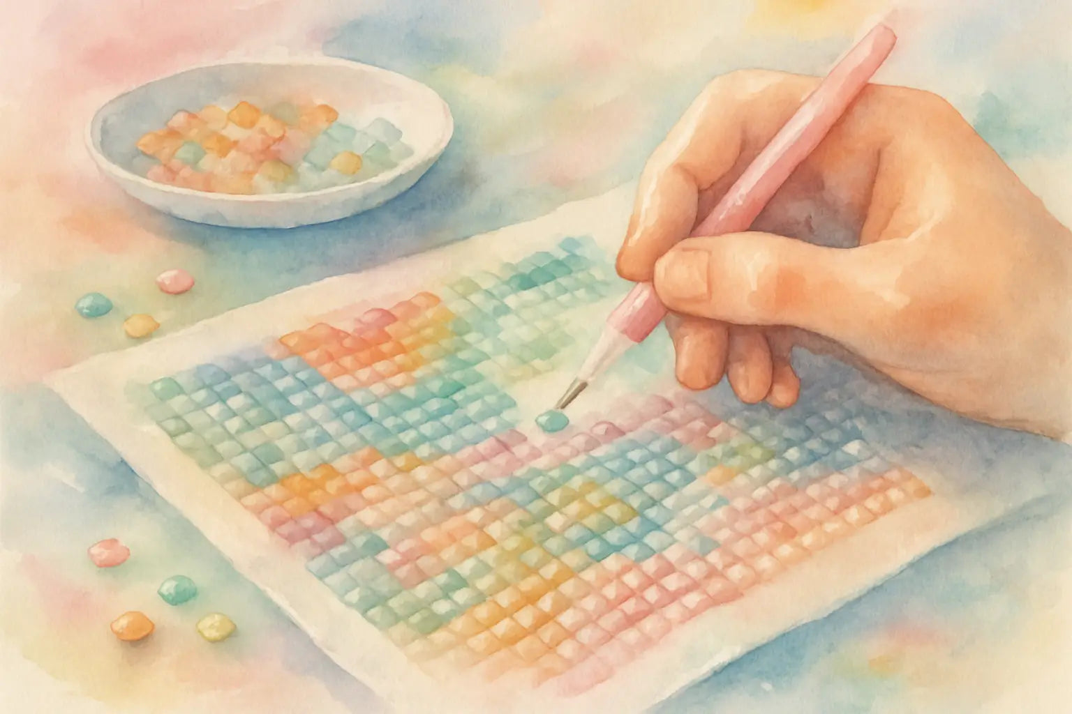 Why Diamond Painting Feels So Calming