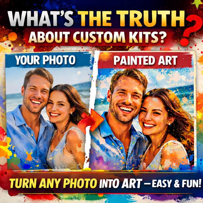 Custom Paint by Numbers Kit Beginner Tips: How to Choose the Best One Craftonie
