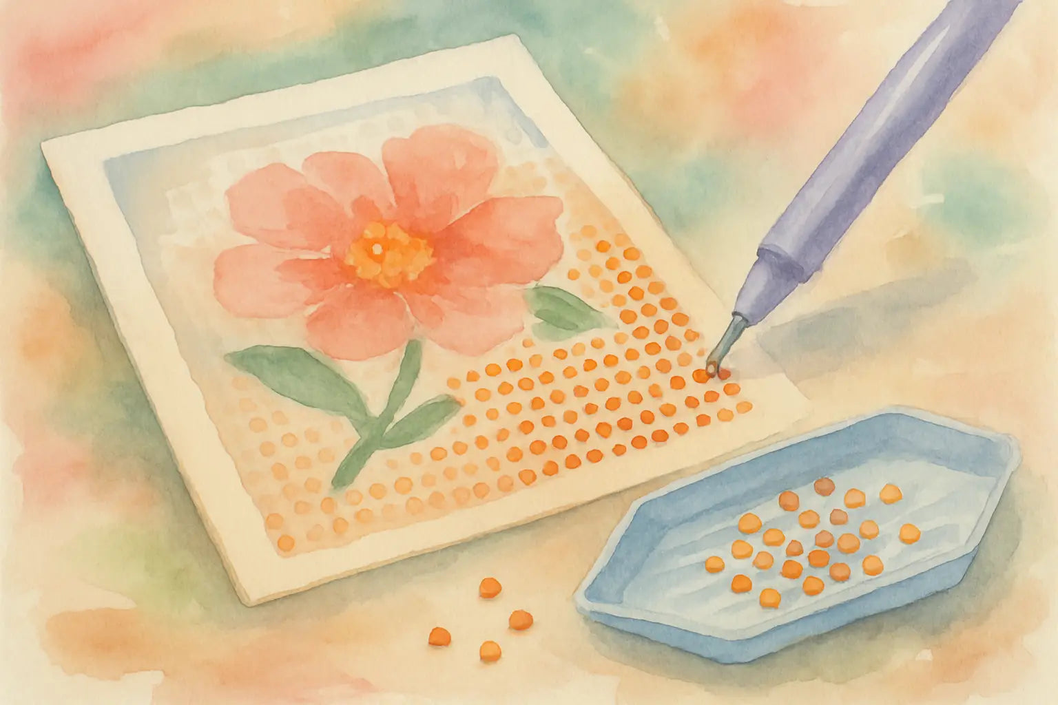 Beginner Diamond Painting Kits That Feel Easy