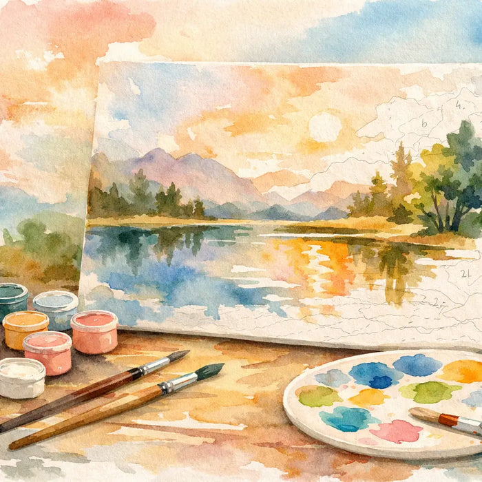 Paint by Numbers Kits for Relaxation