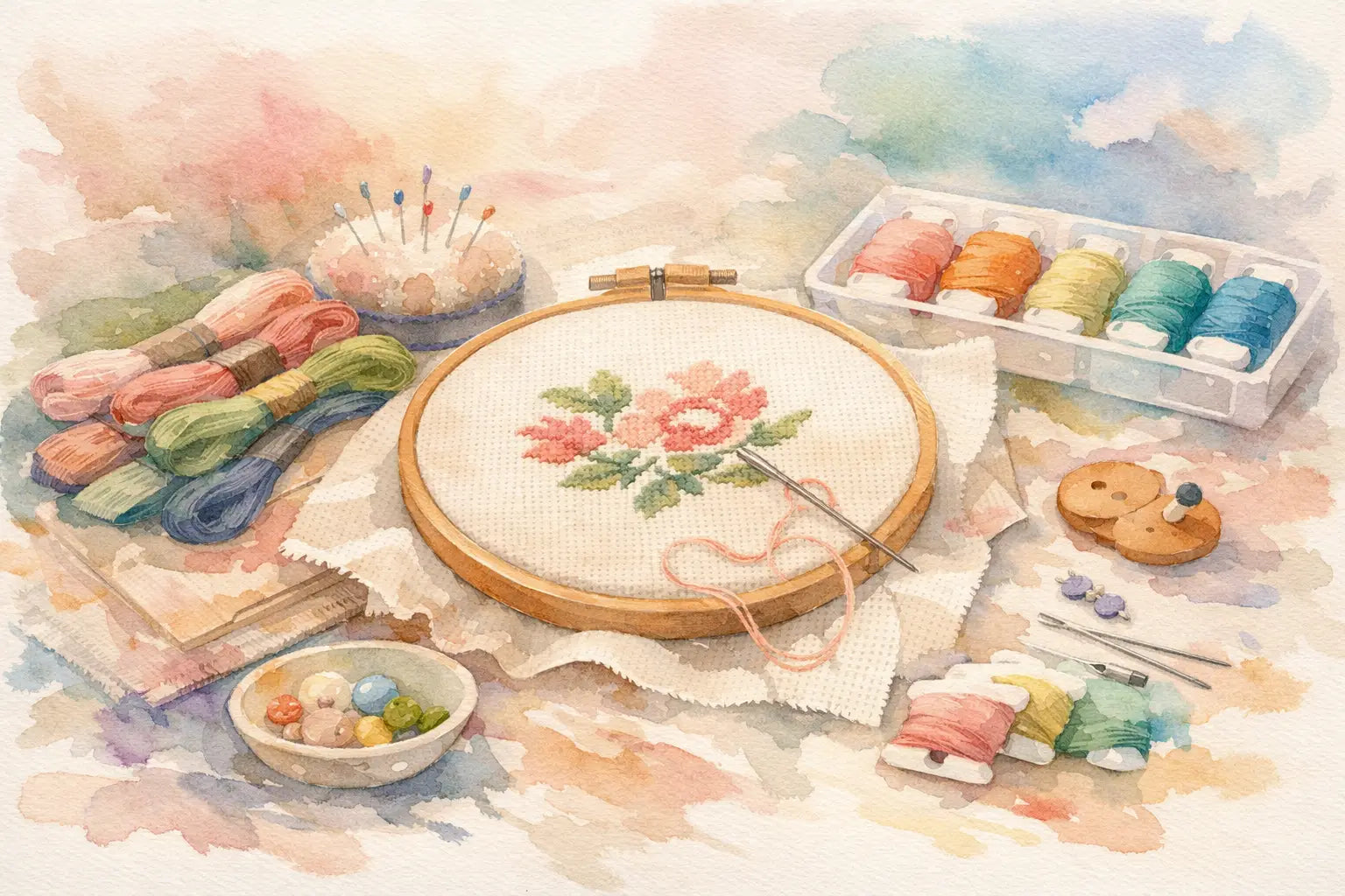 How to Start Cross Stitch Kit Correctly