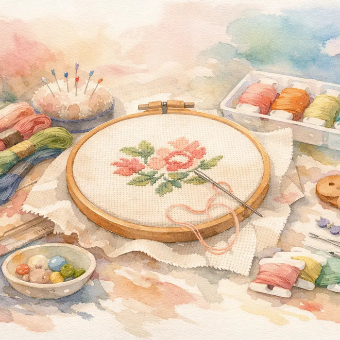How to Start Cross Stitch Kit Correctly