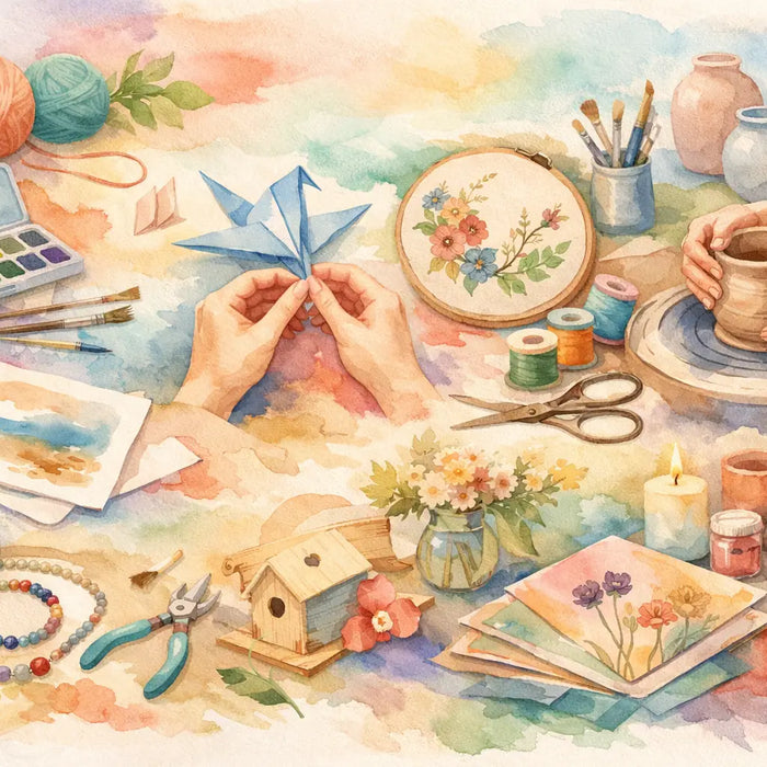 12 Relaxing Craft Hobbies for Adults