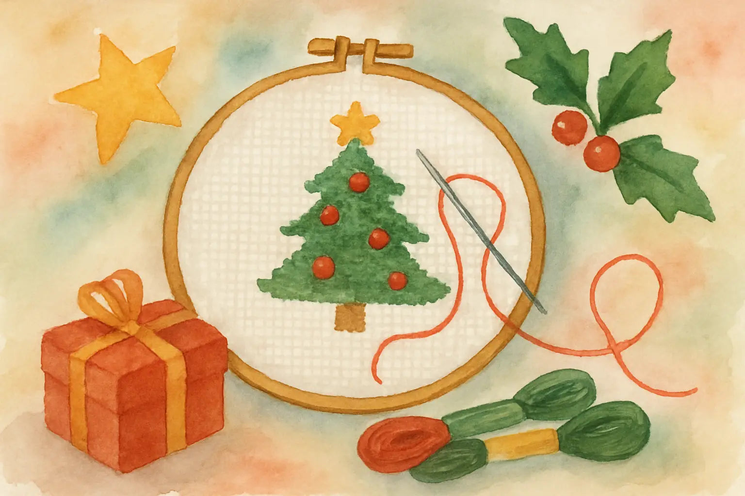 Holiday Cross Stitch Kits You’ll Actually Finish