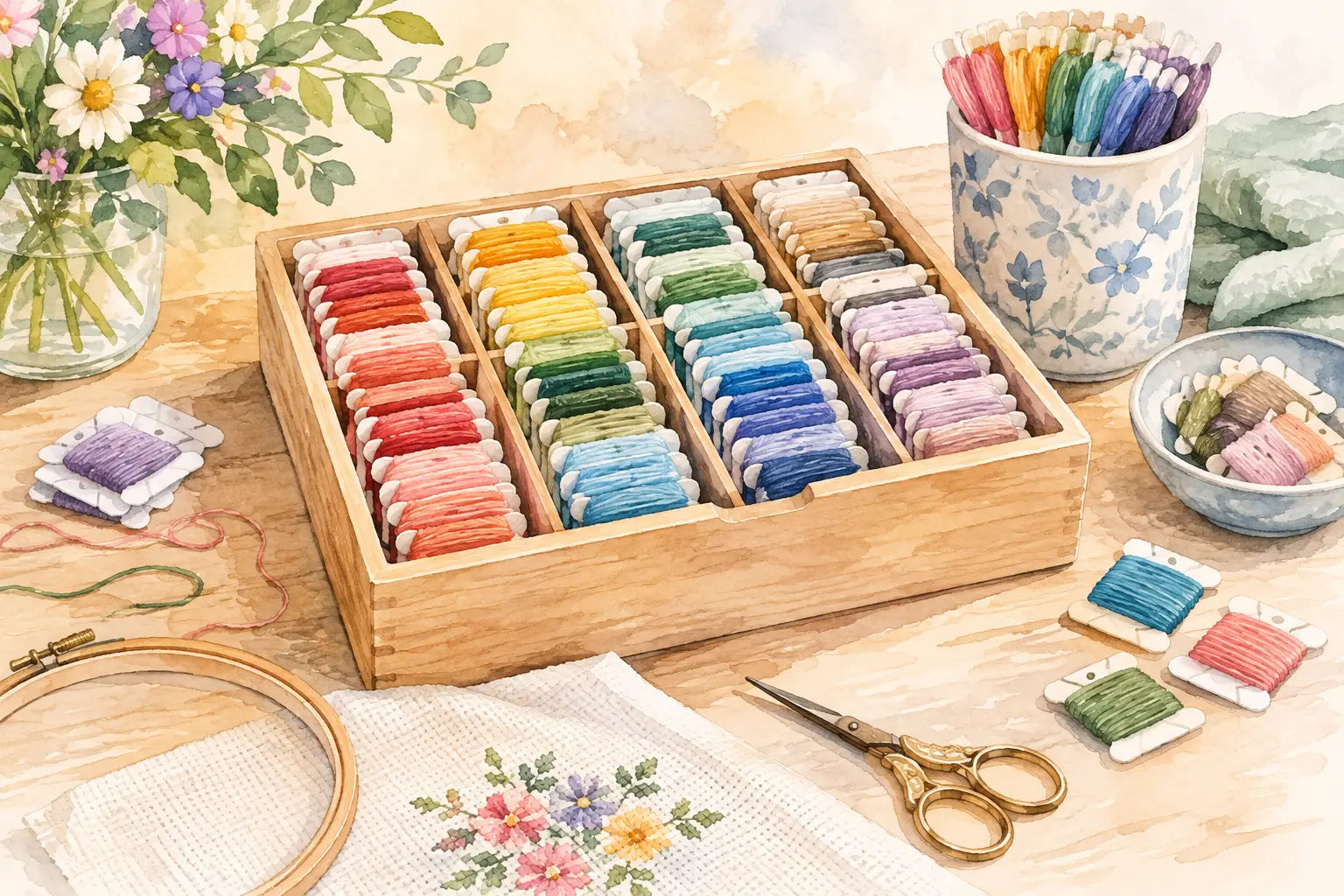 10 Cross Stitch Thread Organizer Tips That Work