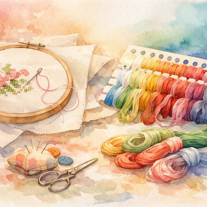 Why Cross Stitch Kits With Pre Sorted Floss Help