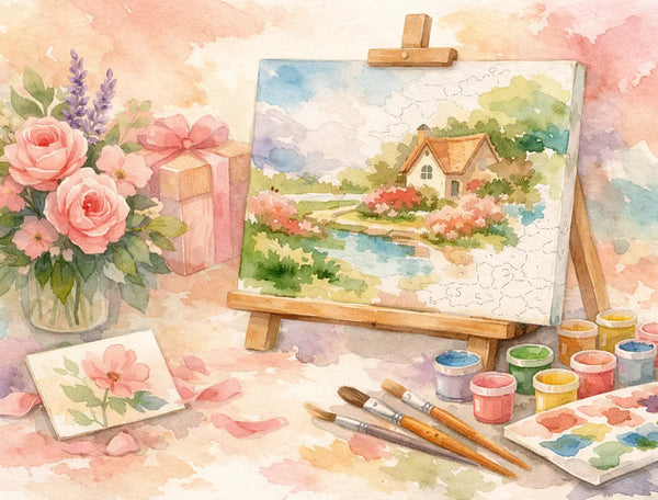 Paint by Numbers Gift for Mom Birthday Ideas