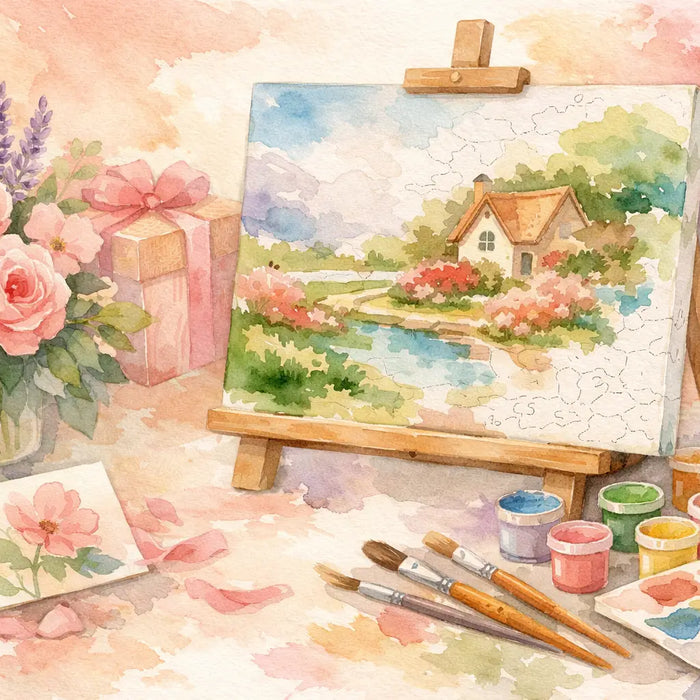 Paint by Numbers Gift for Mom Birthday Ideas