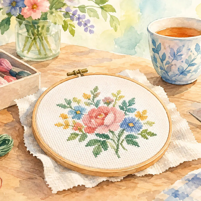 Cross Stitch Kits for Beginners: Adult-Friendly