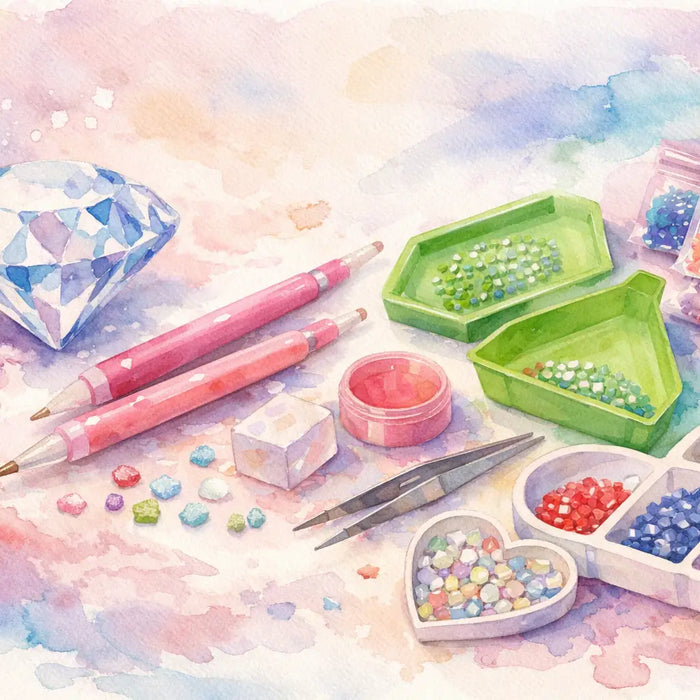 Diamond Painting Accessories Kit Essentials List