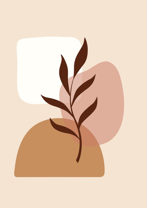 Abstract Botanical Balance – Diamond Painting - Craftonie