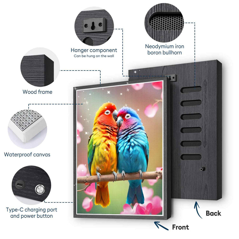 Blossom Love Parrots