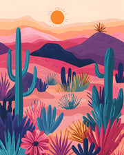Boho Desert Sunset