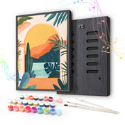 Boho Tropical Sunset