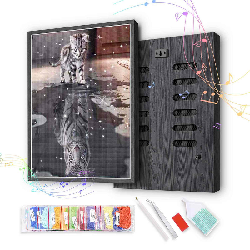 Cat & Tiger Reflection