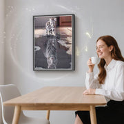 Cat & Tiger Reflection