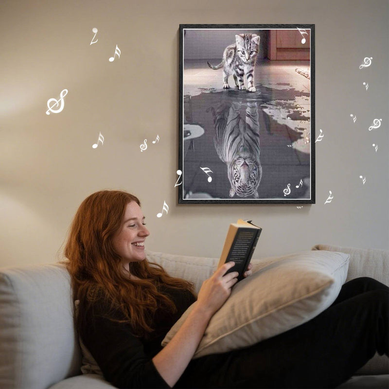 Cat & Tiger Reflection