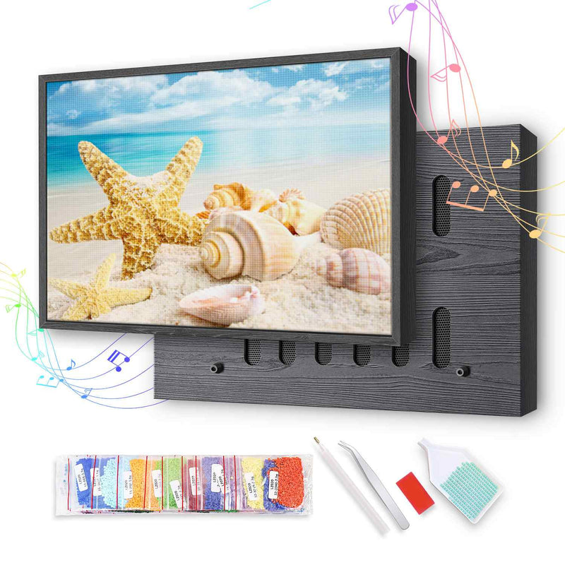  Coastal Starfish & Seashell 