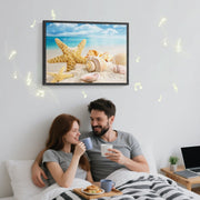  Coastal Starfish & Seashell 