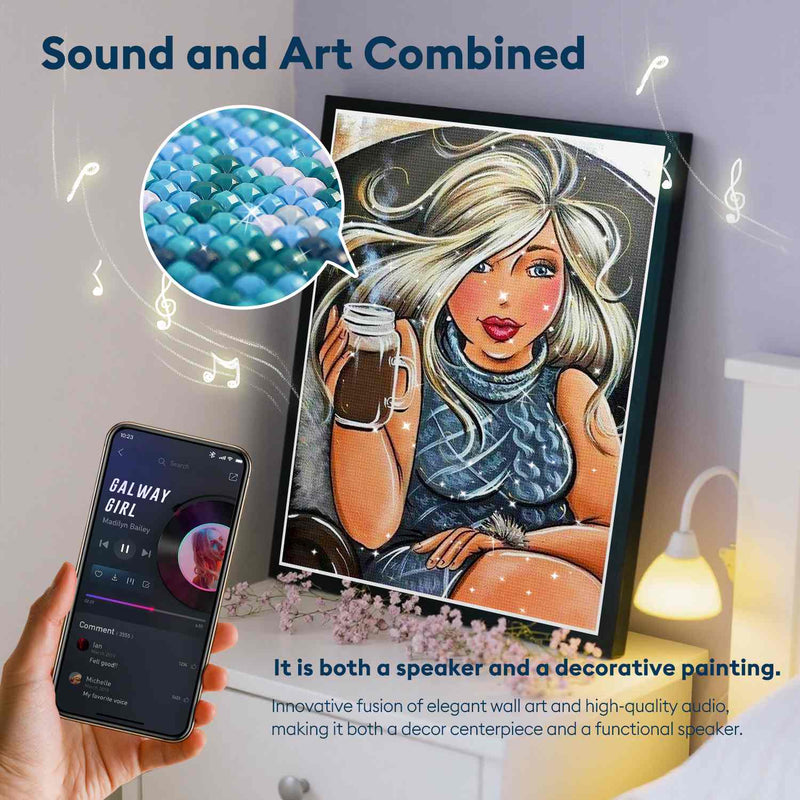 Coffee Girl Bluetooth Speaker