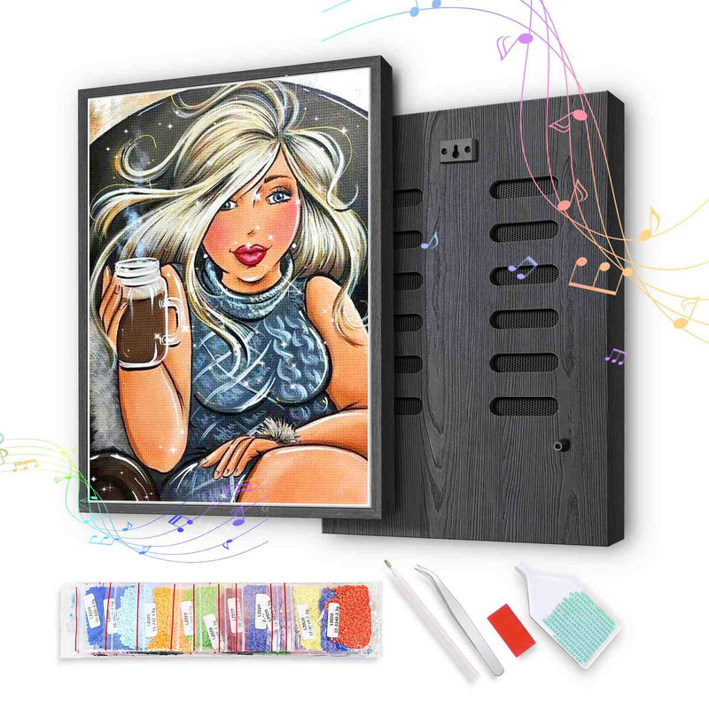 Coffee Girl Bluetooth Speaker