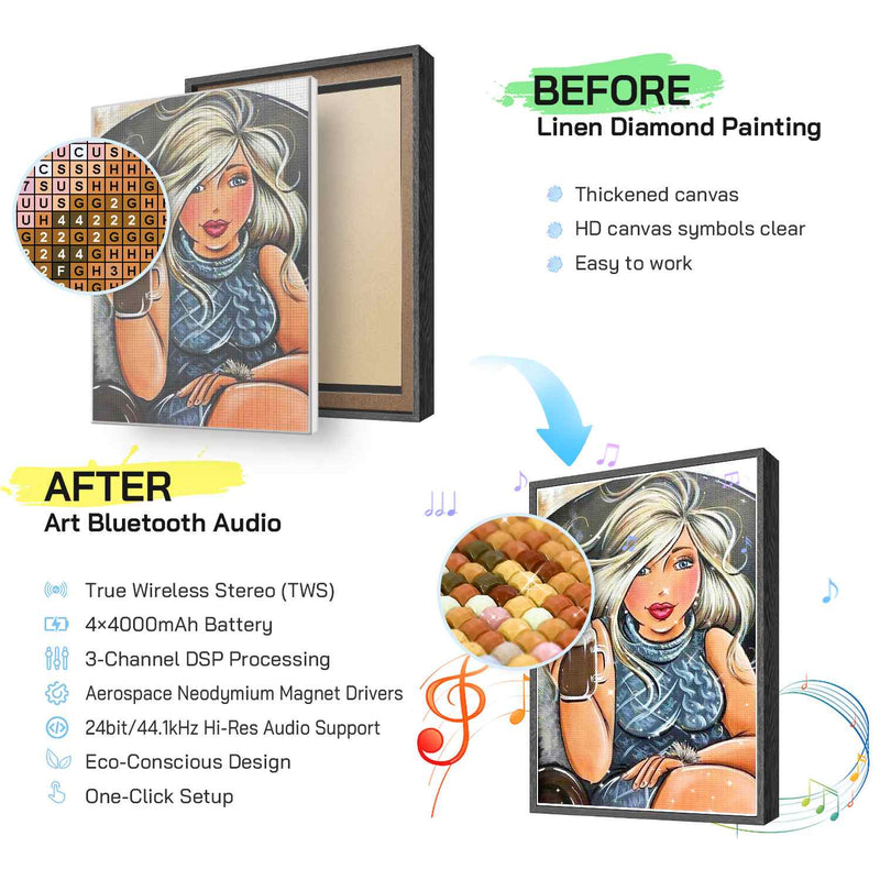 Coffee Girl Bluetooth Speaker