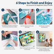 Colorful Birch Birds 