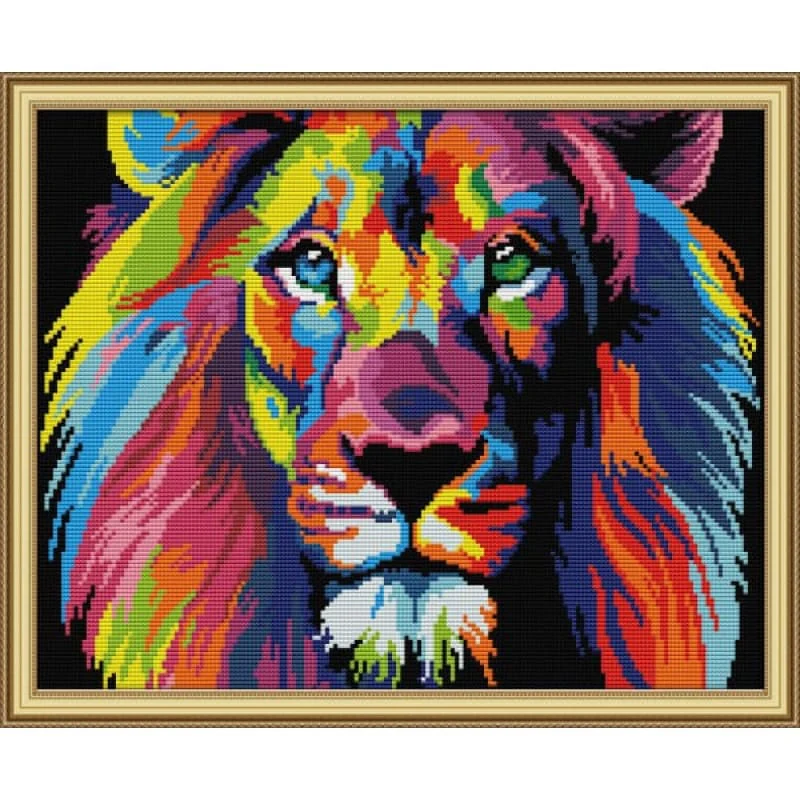 Coloured lion Craftonie