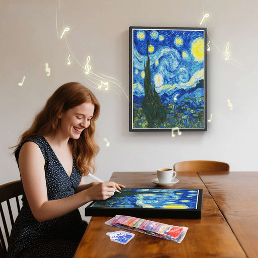 DIY Sound & Art Fusion Wall Speaker Diamond Painting