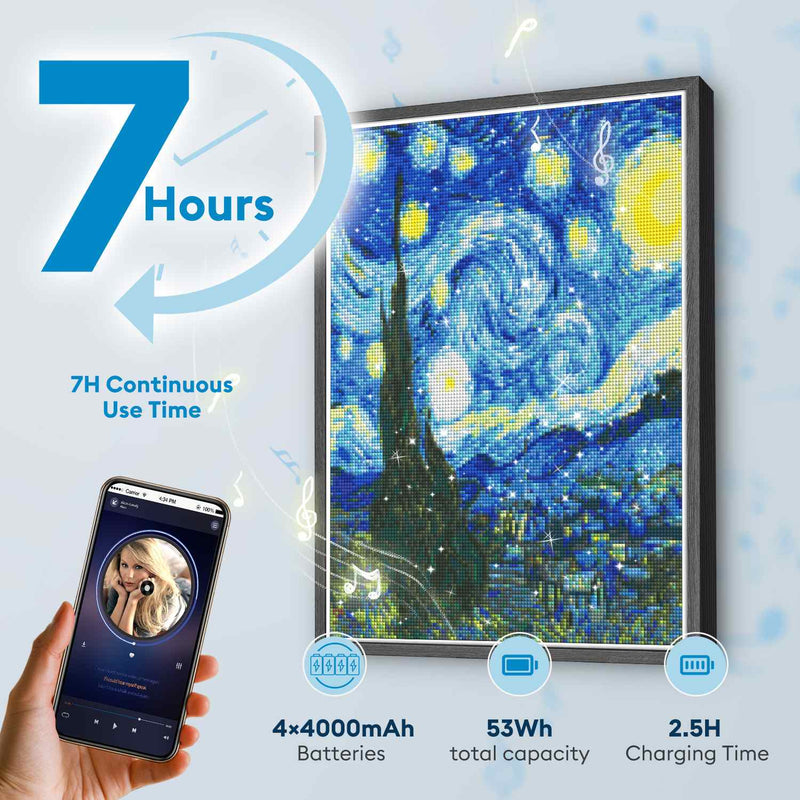 DIY Sound & Art Fusion Wall Speaker Diamond Painting