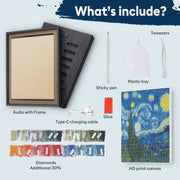 DIY Sound & Art Fusion Wall Speaker Diamond Painting