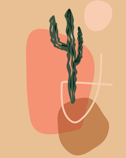 Desert Botanical Balance – Paint by Numbers Craftonie