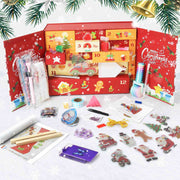 Festive Santa & Snowman